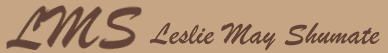 Leslie M Shumate Logo