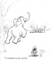 I'm beginning to feel better...