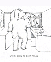 Humphrey began to thump around.